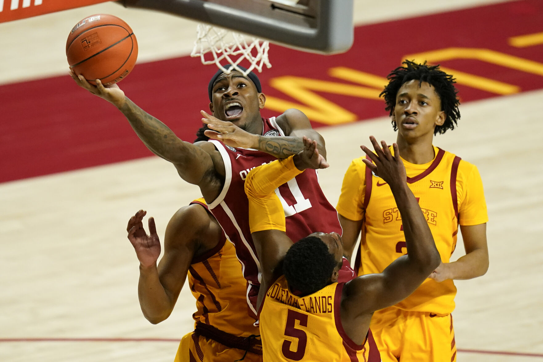 Oklahoma Iowa St Basketball